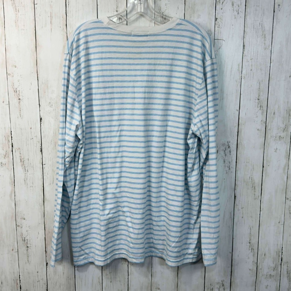 Pusheen Women's Striped Long Sleeve Tee Cute Cat Graphic Cotton Blend Size XL - Picture 4 of 6